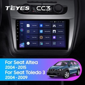 Штатная магнитола Teyes CC3 3/32 Seat Altea 5P (2004-2015)