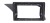 Рамка магнитолы 9.0" (цв.Черный) для MERCEDES-BENZ GLK-klasse 2012-2015 Левый руль