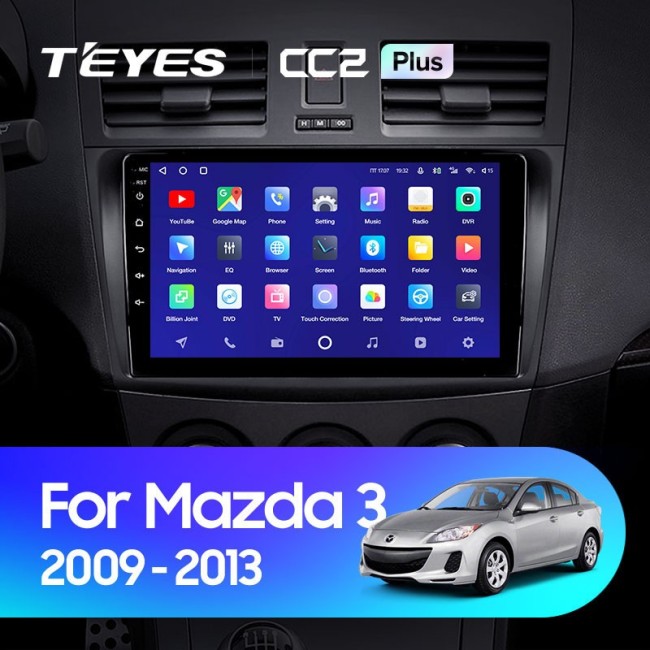 Штатная магнитола Teyes CC2L Plus 1/16 Mazda 3 2 (2009-2013)