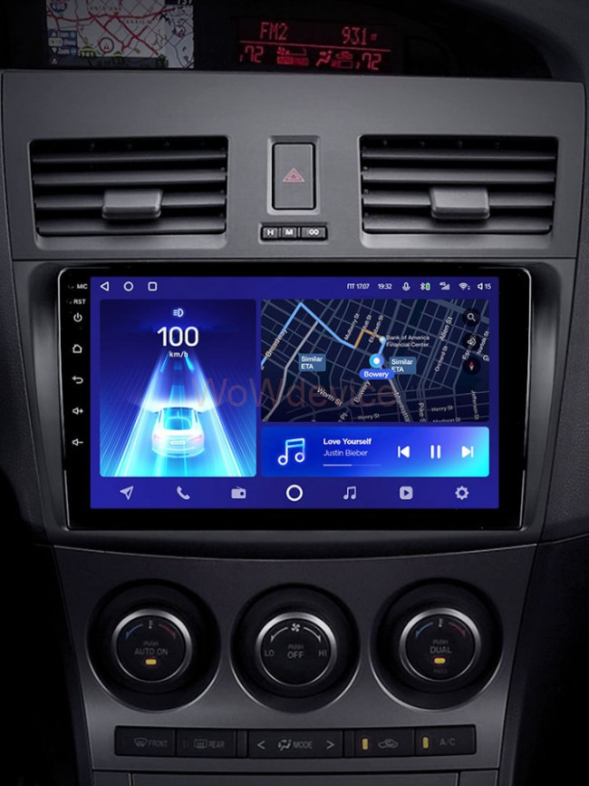 Штатная магнитола Teyes CC2L Plus 1/16 Mazda 3 2 (2009-2013)