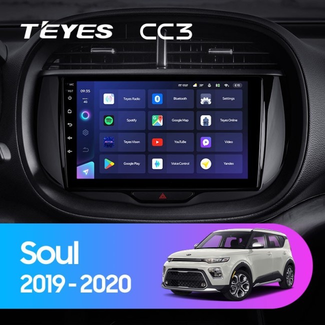 Штатная магнитола Teyes CC3 3/32 Kia Soul (2019-2020)