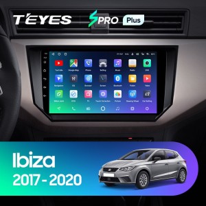 Штатная магнитола Teyes SPRO Plus 3/32 Seat Ibiza (2017-2020)