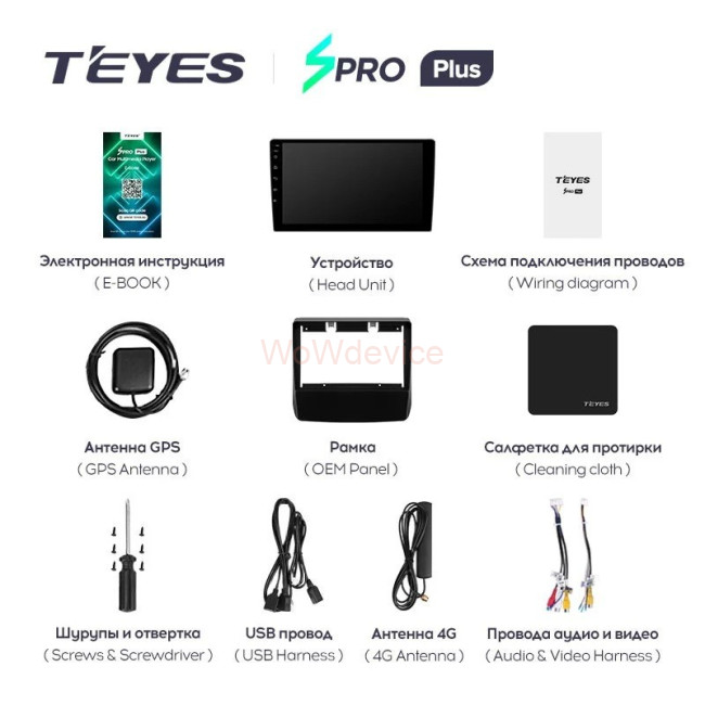 Штатная магнитола Teyes SPRO Plus 4/64 Subaru Forester 5 (2018-2021) Штатная магнитола Teyes SPRO Plus 4/64 Subaru Forester 5 (2018-2021)