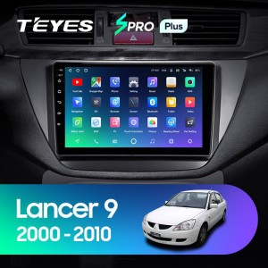 Штатная магнитола Teyes SPRO Plus 6/128 Mitsubishi Lancer 9 CS (2000-2010)
