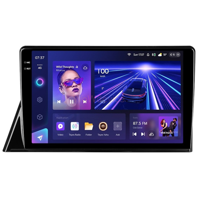 Установочный комплект Teyes для Toyota Sienta 2 XP170 (2015-2022) Правый руль