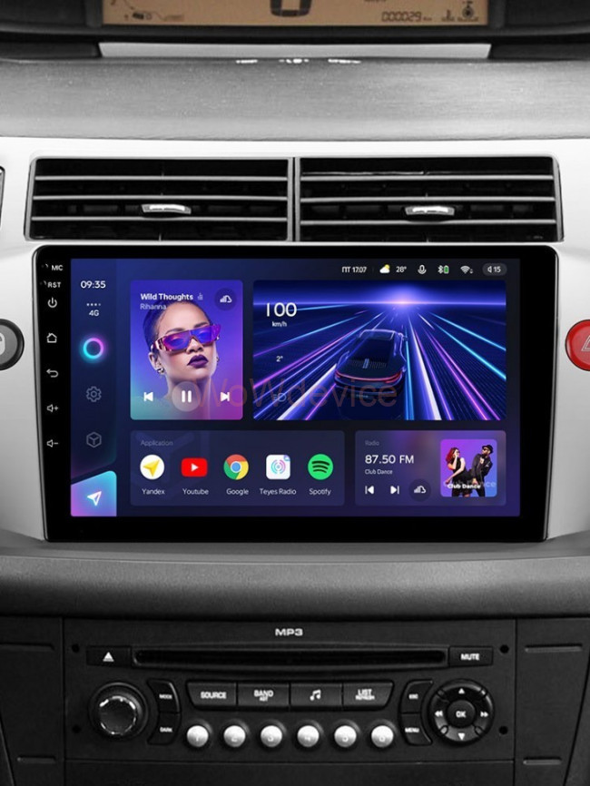 Штатная магнитола Teyes CC3 360 6/128 Citroen C4 (2004-2014) Штатная магнитола Teyes CC3 360 6/128 Citroen C4 (2004-2014)