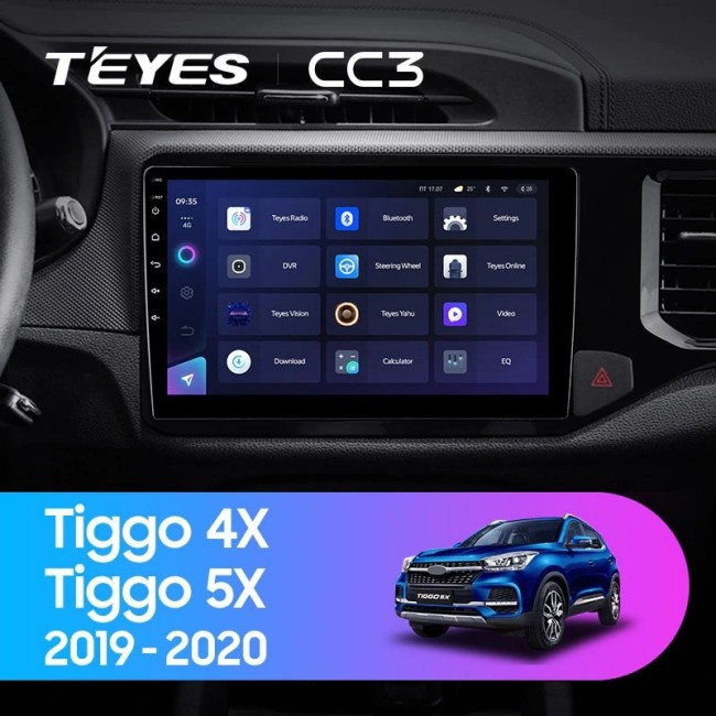 Штатная магнитола Teyes CC3 3/32 Chery Tiggo 4X 5X (2019-2020)