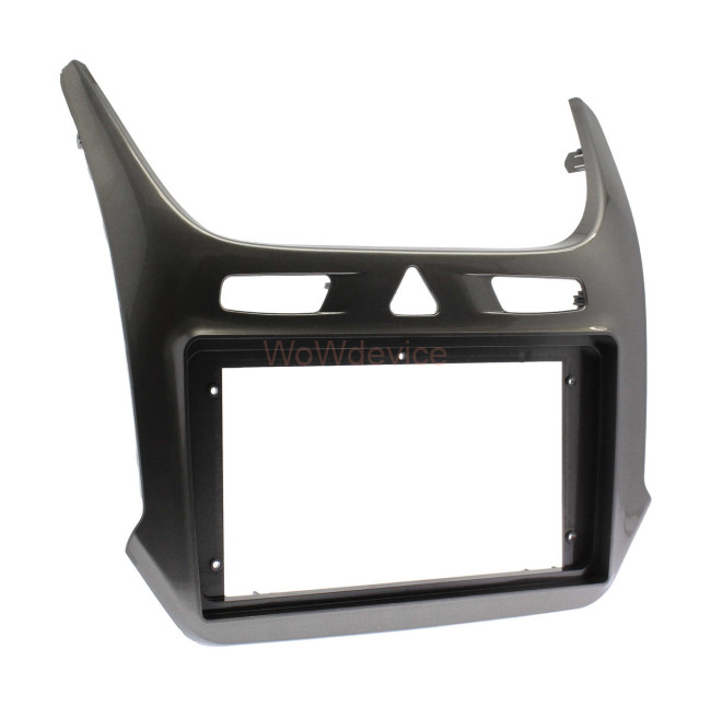 Рамка магнитолы 9.0" (цв.Глянцево-серый) для CHEVROLET Cobalt 2016+ / RAVON R4 2016+ Рамка магнитолы 9.0" (цв.Глянцево-серый) для CHEVROLET Cobalt 2016+ / RAVON R4 2016+