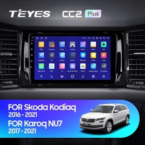 Штатная магнитола Teyes CC2 Plus 6/128 Skoda Karoq (2017-2022) Тип-A