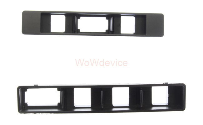 Рамка магнитолы 9.0" (цв.Черный) для HYUNDAI Santa Fe 2006-2012 Левый руль