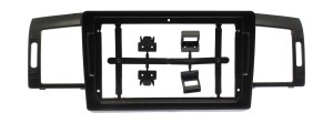 Рамка магнитолы 9.0" (цв.Черный) для INFINITI M (Y50) 2004-2010 / NISSAN Fuga (Y50) 2004-2009