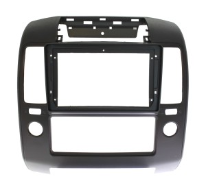 Рамка магнитолы 9.0" (цв.Черный) для NISSAN Navara (D40) 2005-2010