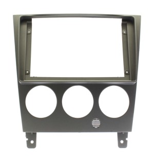 Рамка магнитолы 9.0" (цв.Серебро) для SUBARU Impreza 2002-2007; Impreza WRX 2002-2007 ver.1