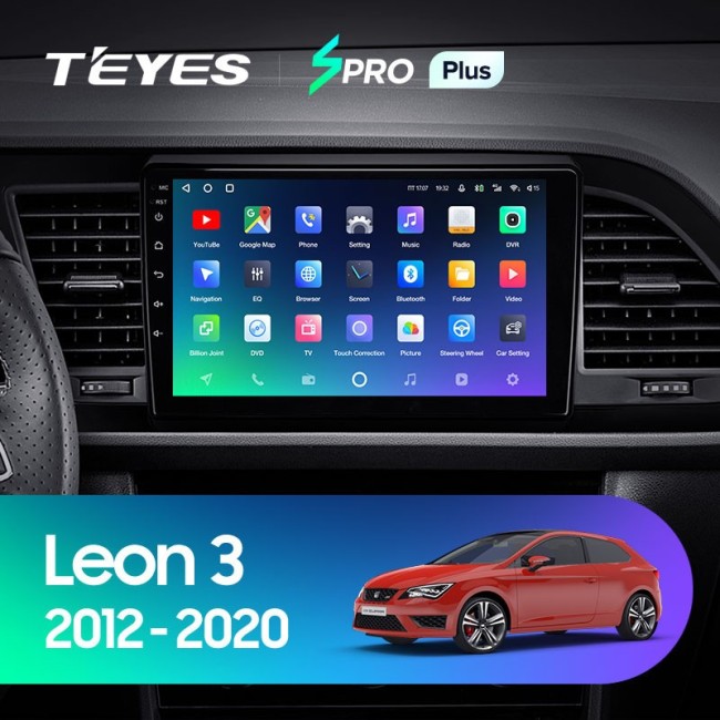 Штатная магнитола Teyes SPRO Plus 3/32 Seat Leon 3 (2012-2020)