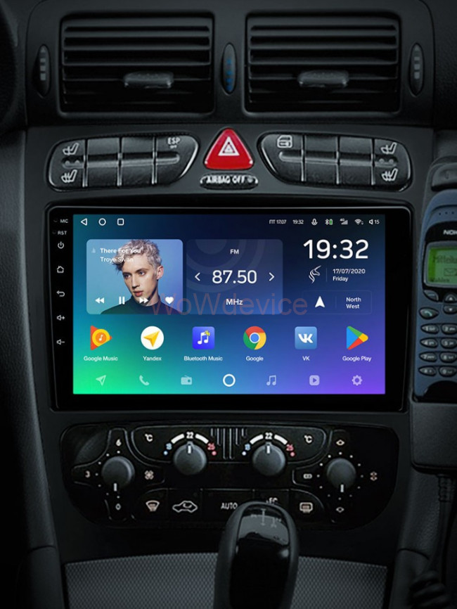 Штатная магнитола Teyes SPRO Plus 4/64 Mercedes Benz C/CLK Class S203 W203 W209 A209 (2000-2005)