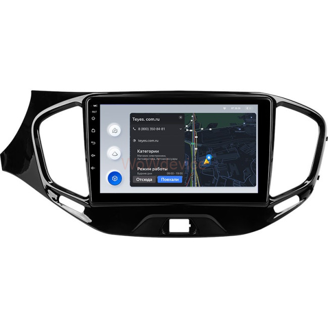 Штатная магнитола Teyes X1 4G 2/32 LADA Vesta Cross Sport (2015-2019)