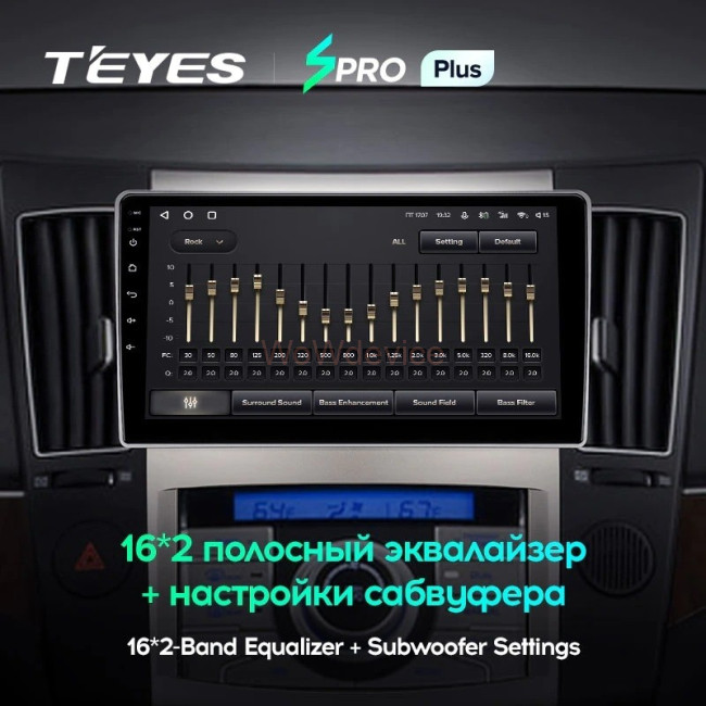Штатная магнитола Teyes SPRO Plus 4/64 Hyundai ix55 (2006-2015) Штатная магнитола Teyes SPRO Plus 4/64 Hyundai ix55 (2006-2015)