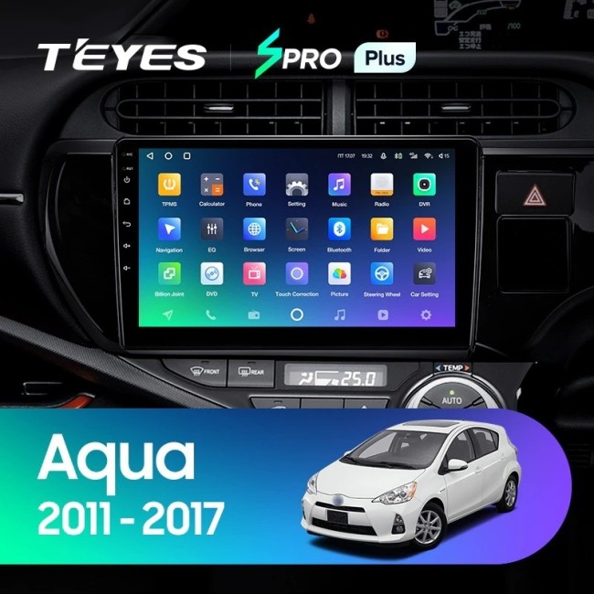 Штатная магнитола Teyes SPRO Plus 4/64 Toyota Aqua (2011-2017)