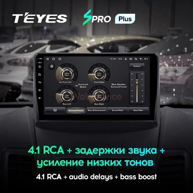 Штатная магнитола Teyes SPRO Plus 4/64 Ford Fiesta 6 (2008-2019) Тип-B