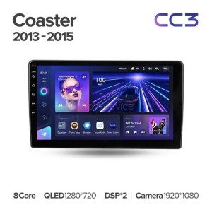 Штатная магнитола Teyes CC3 360 6/128 Toyota Coaster (2013-2015)