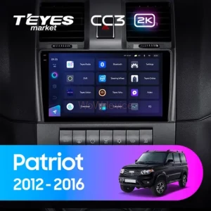 Штатная магнитола Teyes CC3 2K 4/32 UAZ Patriot 2012-2016