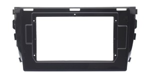 Рамка магнитолы 10.2" (цв.Глянцевый Черный) для ZOTYE T600 2013+