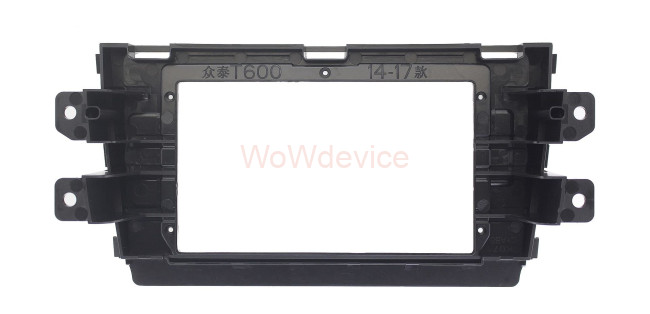 Рамка магнитолы 10.2" (цв.Глянцевый Черный) для ZOTYE T600 2013+ Рамка магнитолы 10.2" (цв.Глянцевый Черный) для ZOTYE T600 2013+