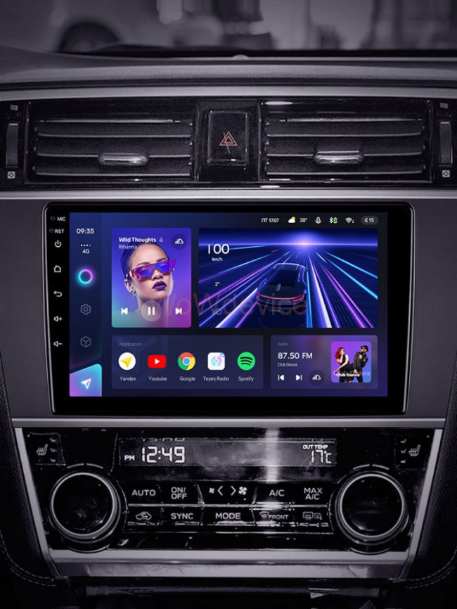 Штатная магнитола Teyes CC3 4/64 Subaru Outback 5 (2014-2018)