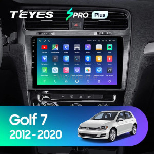 Штатная магнитола Teyes SPRO Plus 3/32 Volkswagen Golf 7 MK7 (2014-2018) Тип-A