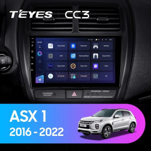Штатная магнитола Teyes CC3L 4/32 Mitsubishi ASX (2016-2022) Тип-В