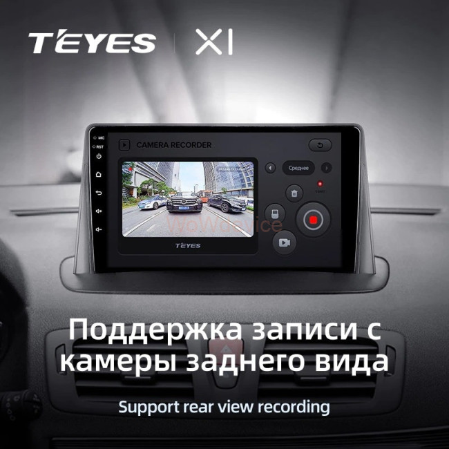 Штатная магнитола Teyes X1 4G 2/32 Renault Megane 3 (2008-2014)