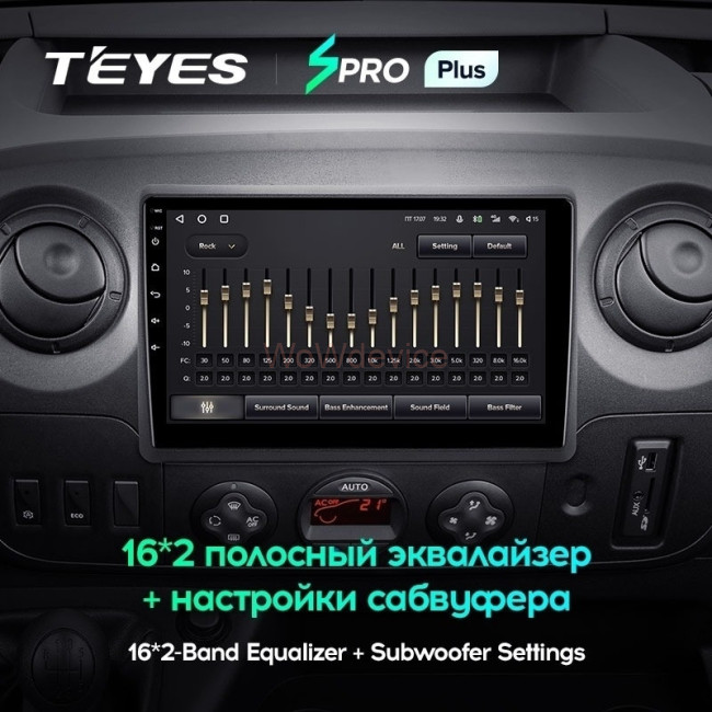 Штатная магнитола Teyes SPRO Plus 4/64 Renault Master (2010-2019) (F2)