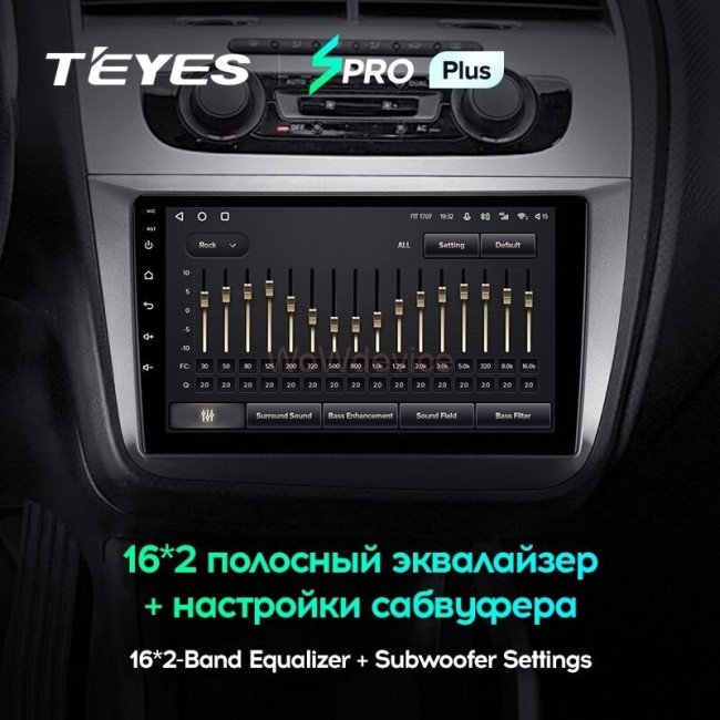 Штатная магнитола Teyes SPRO Plus 3/32 Seat Altea 5P (2004-2015) Штатная магнитола Teyes SPRO Plus 3/32 Seat Altea 5P (2004-2015)