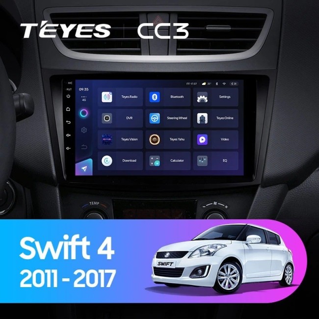 Штатная магнитола Teyes CC3 3/32 Suzuki Swift 4 (2011-2017)