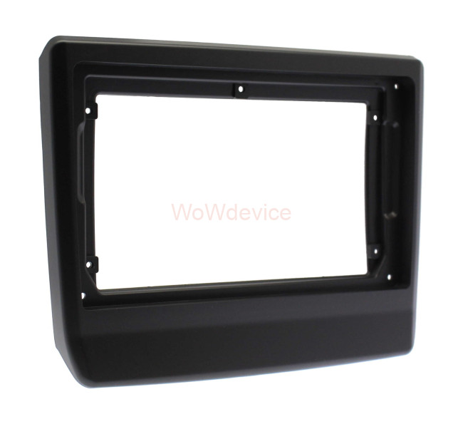 Рамка магнитолы 9.0" (цв.Черный) для ISUZU D-Max 2019+