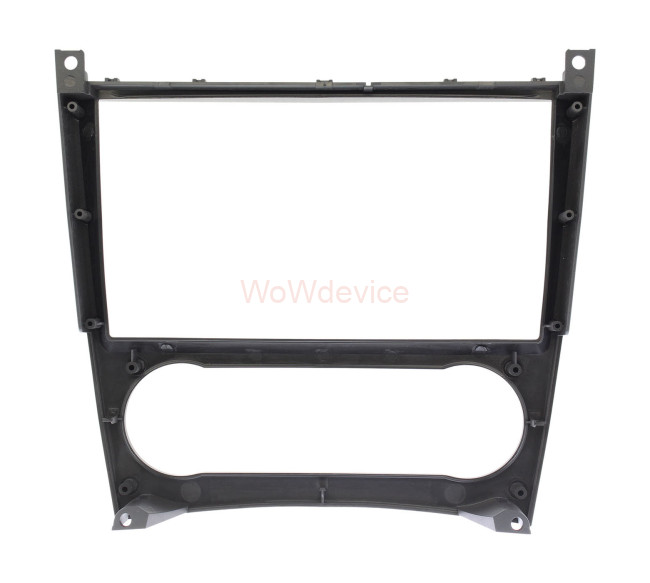 Рамка магнитолы 9.0" (цв.Черный) для MERCEDES-BENZ C-klasse (W203) 2004-2007; CLC (CL203) 2008-2011; CLK-klasse (W209) 2005-2009; G-klasse (W463) 2006-2012