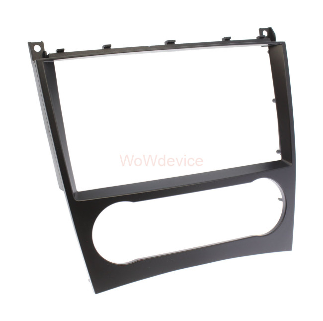 Рамка магнитолы 9.0" (цв.Черный) для MERCEDES-BENZ C-klasse (W203) 2004-2007; CLC (CL203) 2008-2011; CLK-klasse (W209) 2005-2009; G-klasse (W463) 2006-2012