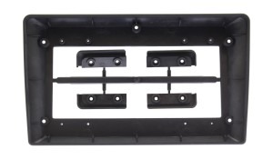 Рамка магнитолы 9.0" (цв.Черный) для NISSAN Serena (C25) 2008-2010 Правый руль