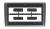 Рамка магнитолы 9.0" (цв.Черный) для NISSAN Serena (C25) 2008-2010 Правый руль