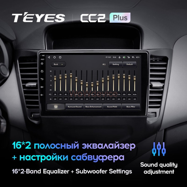 Штатная магнитола Teyes CC2 Plus 6/128 Chevrolet Cruze J300 (2008-2014) Штатная магнитола Teyes CC2 Plus 6/128 Chevrolet Cruze J300 (2008-2014)