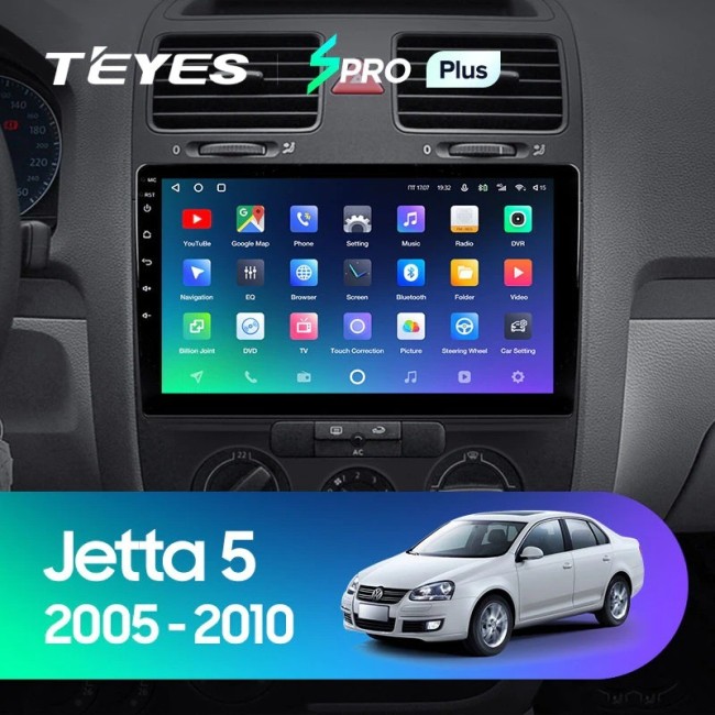 Штатная магнитола Teyes SPRO Plus 3/32 Volkswagen Jetta (2005-2015)