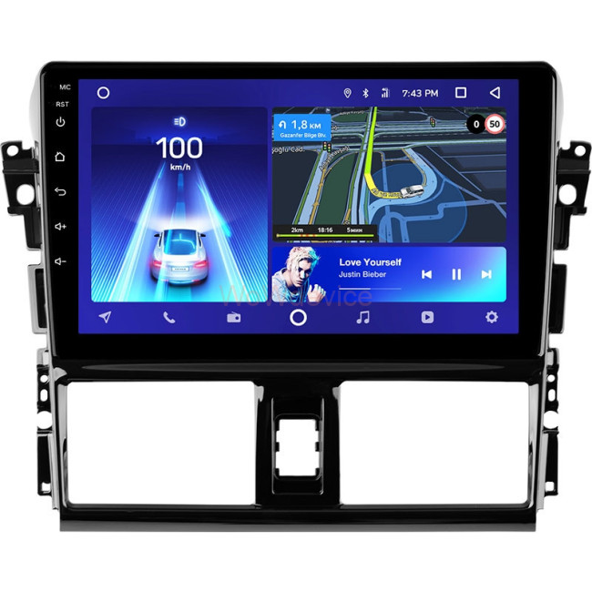 Установочный комплект Teyes для Toyota Vios XP150 (2013-2020)