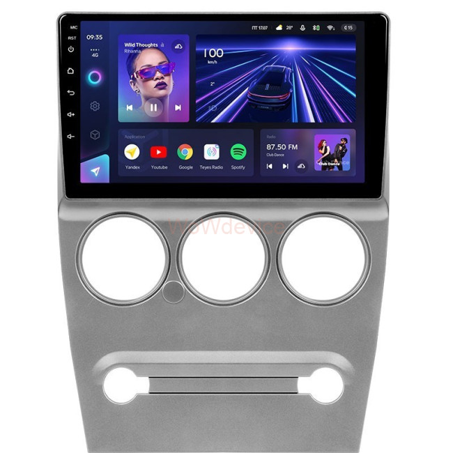 Штатная магнитола Teyes CC3 360 6/128 Citroen C-Elysee (2008-2013)