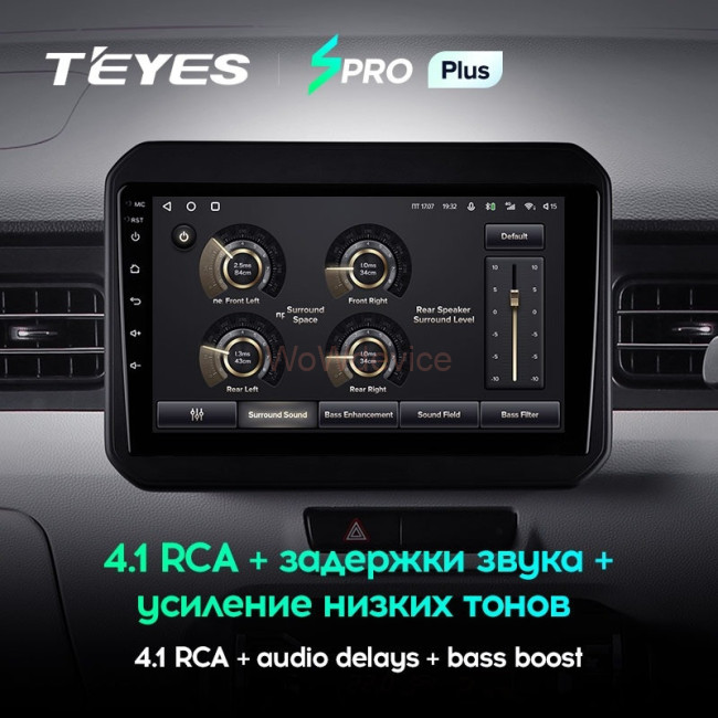 Штатная магнитола Teyes SPRO Plus 4/32 Suzuki Ignis (2016-2020)