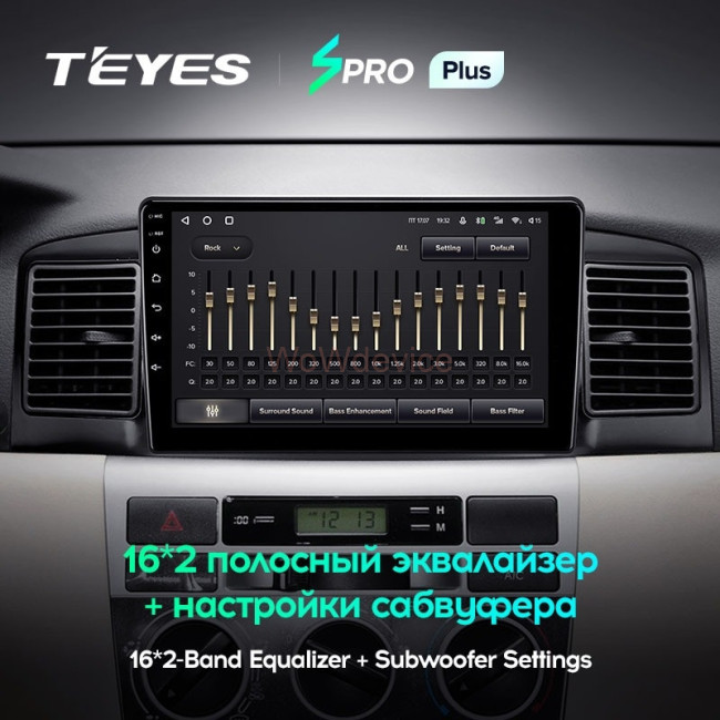 Штатная магнитола Teyes SPRO Plus 4/64 BYD F3 (2005-2013)