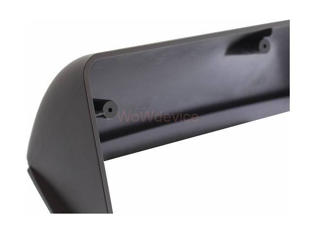 Рамка магнитолы 9.0" (цв.Серый) для MERCEDES-BENZ C-klasse (W204) 2007-2011