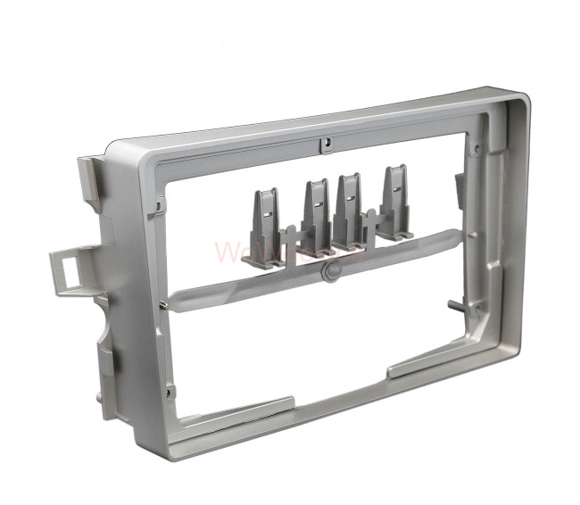 Рамка магнитолы 9.0" (цв.Серебро) для TOYOTA Verso 2009-2018 Рамка магнитолы 9.0" (цв.Серебро) для TOYOTA Verso 2009-2018