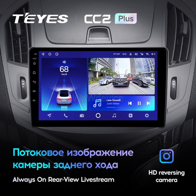 Штатная магнитола Teyes CC2 Plus 6/128 Chevrolet Cruze J300 J308 (2012-2015)