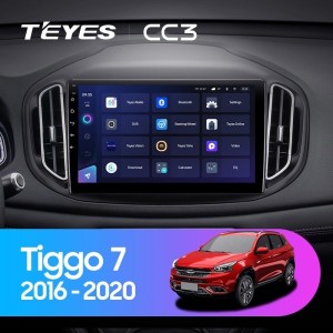 Штатная магнитола Teyes CC3 6/128 Chery Tiggo 7 (2016-2020) F2