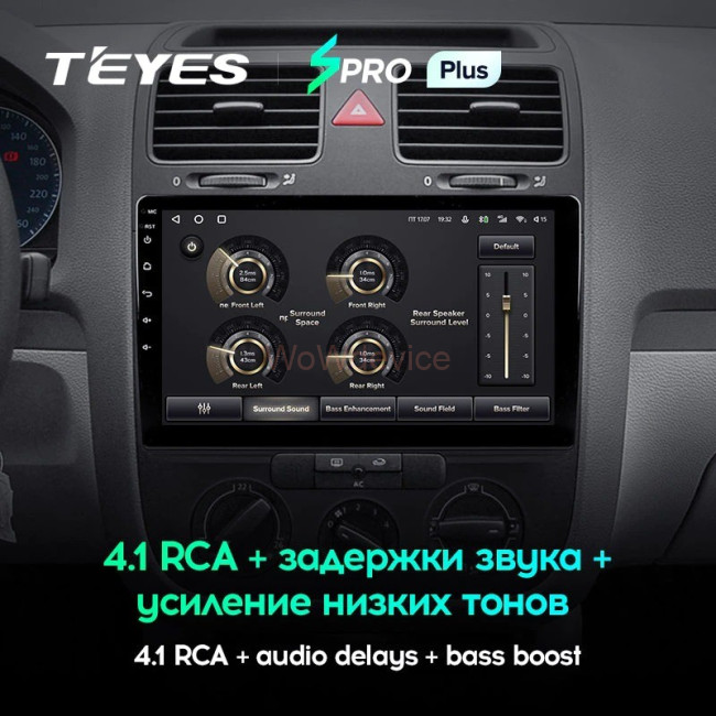 Штатная магнитола Teyes SPRO Plus 3/32 Volkswagen Jetta 5 (2005-2010) F1
